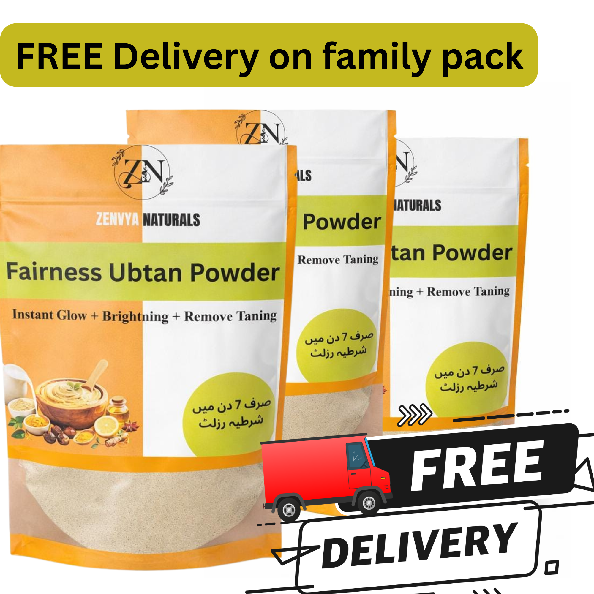 Bridal face Ubtan Pack of 3 - Free Delivery